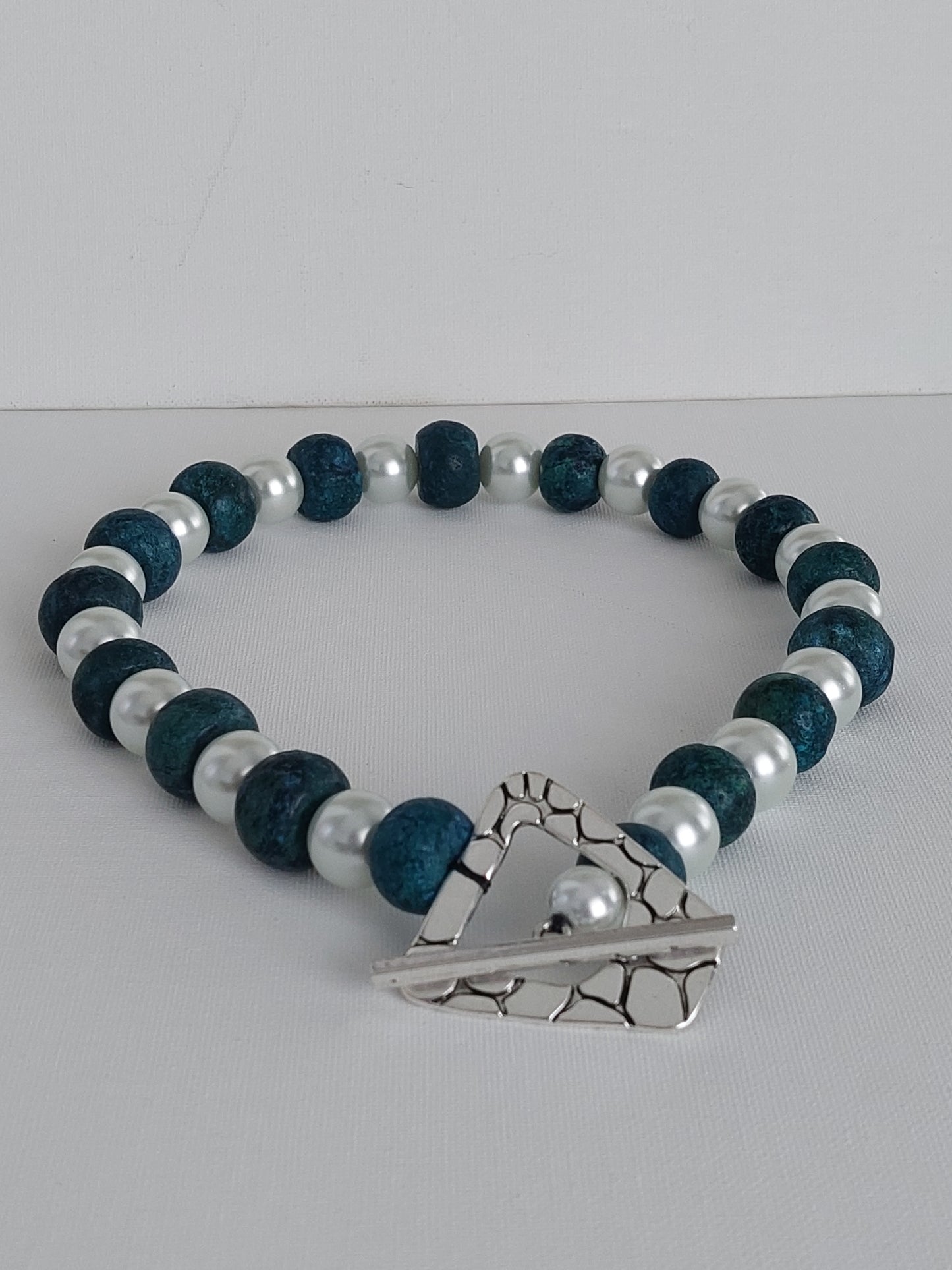 Turquoise Love Toggle Necklace