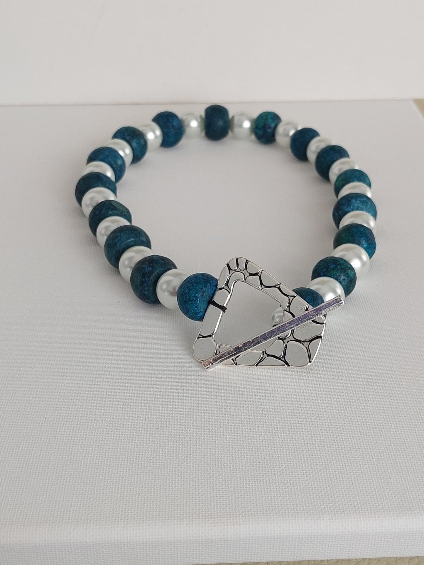Turquoise Love Toggle Necklace