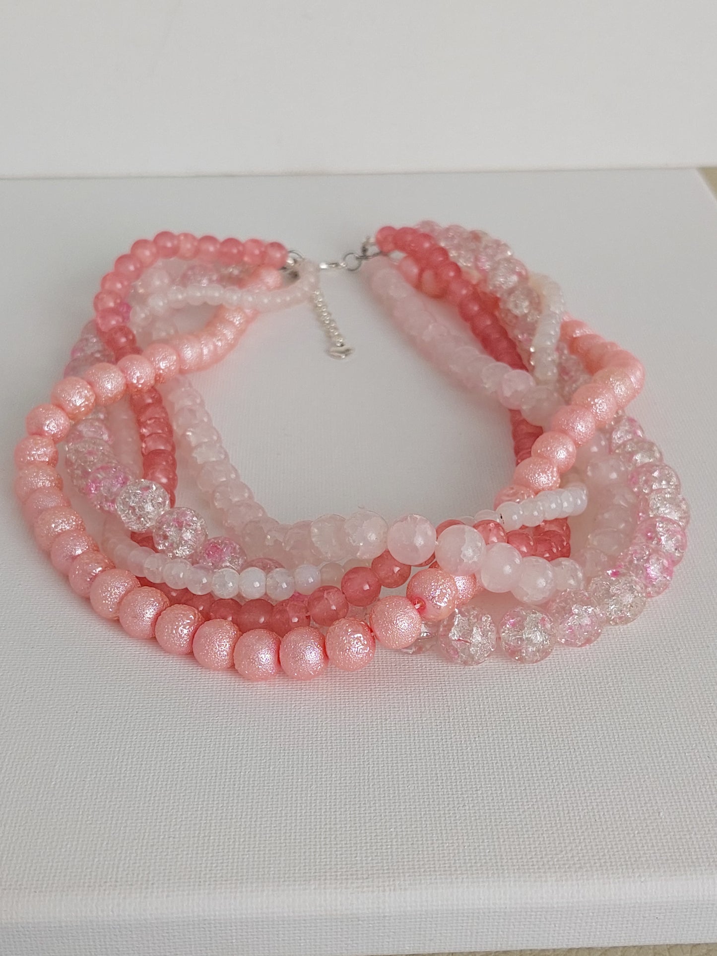 Pink Lady Statement Necklace